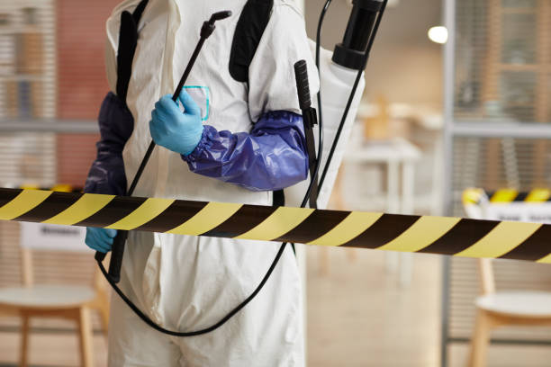 Professional Crime Scene Cleanup technician working in Long Beach, NY